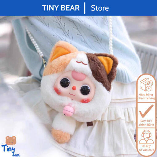 Blind box hộp mù baby three mèo thần tài, may mắn Tiny Bear - Hình ảnh 7