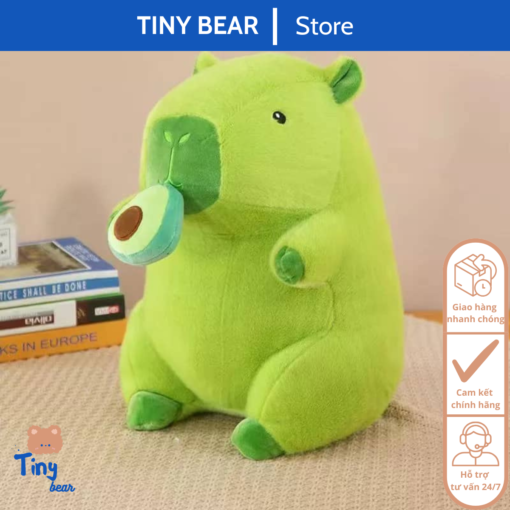 Capybara Gấu Bông - Món Quà Dễ Thương Cho Mọi Lứa Tuổi Tiny Bear - Hình ảnh 7